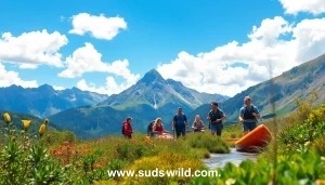 Experience exciting adventures in nature with www.sudswild.com in a vibrant outdoor setting.