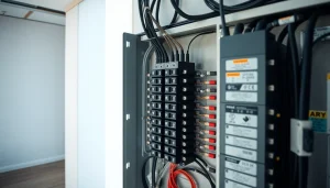 Install and upgrade an Electrical Panel in a modern home, focusing on safety and organization.