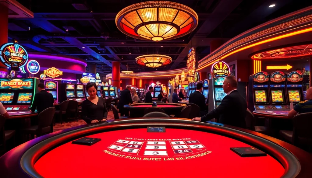 Experience TPower casino's engaging gaming atmosphere with exciting dealer interactions.