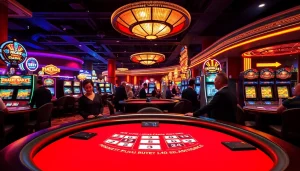 Experience TPower casino's engaging gaming atmosphere with exciting dealer interactions.