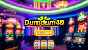 Masuk ke slot Dumdum4D Login dengan antarmuka yang menarik dan warna cerah.