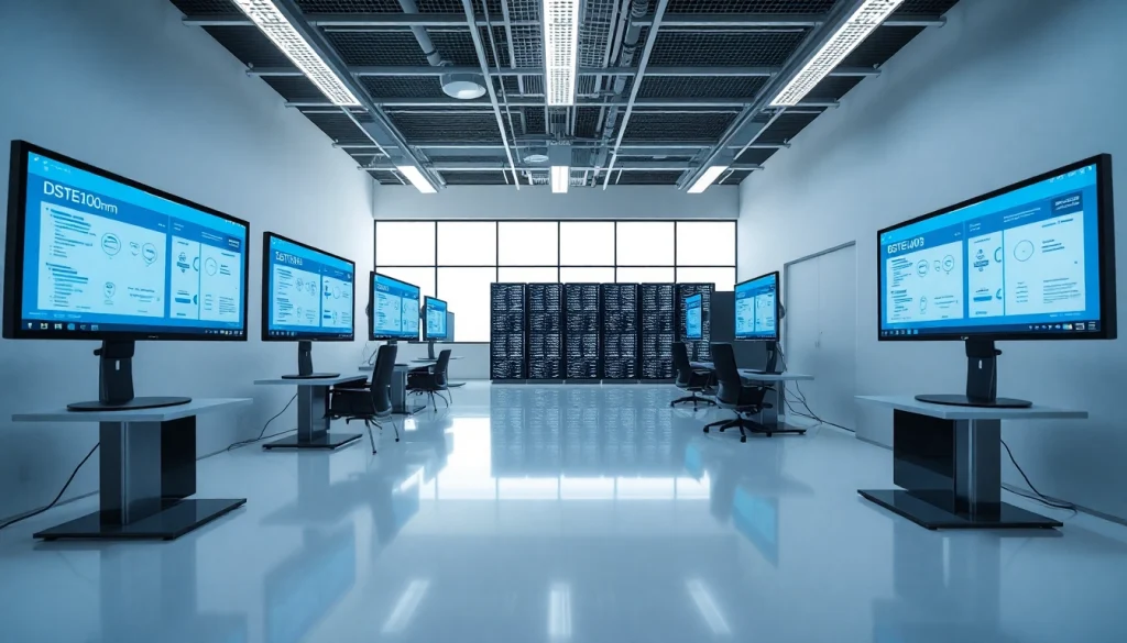 Datenräume für den sicheren Austausch vertraulicher Informationen in einem modernen Büro