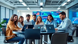 Optimize managed it service efficiency through collaboration in a modern IT office.