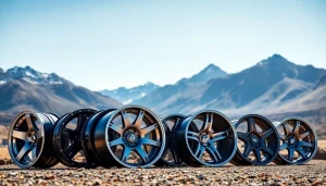 Showcasing XD wheels in an adventurous outdoor setting with rugged textures.