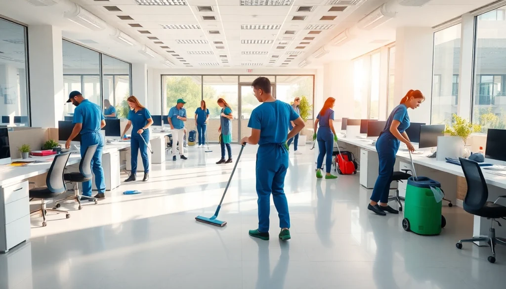 Experience exceptional commercial cleaning services Melbourne with a dedicated team ensuring a spotless office environment.