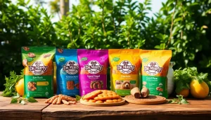Showcase of dr marty pet food canada products highlighting natural ingredients and freshness.