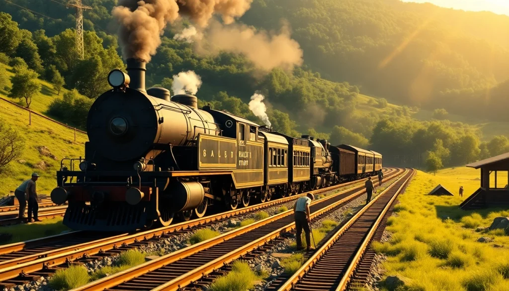 Experience the excitement of building your empire with Railroad Tycoon free download.
