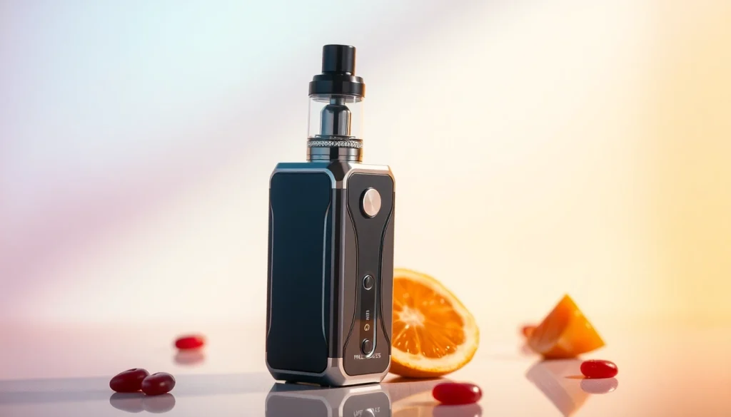 NEXA Ultra 50000 Puffs showcasing its sleek design and premium features in a modern setting.
