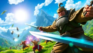 Engage in Warlords 2 download game featuring an epic battle scene with colorful fantasy warriors.