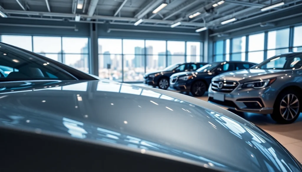 Skup samochodów Warszawa - Profesjonalne auto w nowoczesnym salonie.