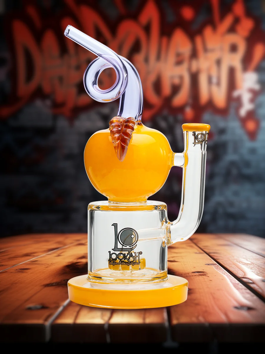 cute-apple-percolator-dab-rig-yellow