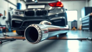 Showcasing the vrsf single midpipe on a BMW M4, highlighting quality design and craftsmanship.